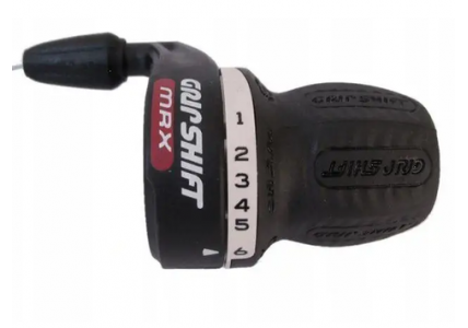 Манетки Sram Gripshift MRX 6шв, черный (MRX-6)правая 